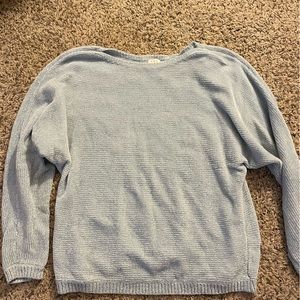 A New Day blue chenille sweater - medium